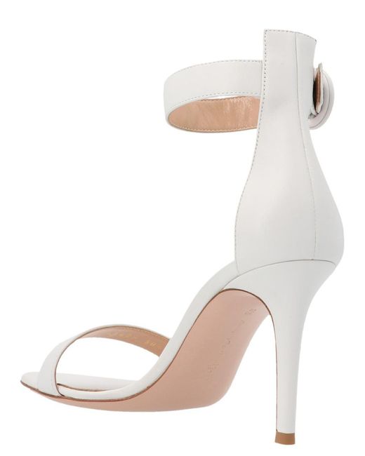 Gianvito Rossi Natural 'Portofino' Sandals