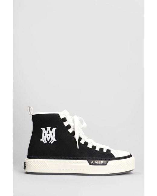 Amiri White Ma Court Hi Sneakers for men