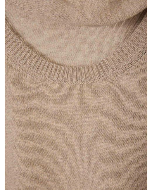 Stella McCartney Natural Cashmere Neck Sweater