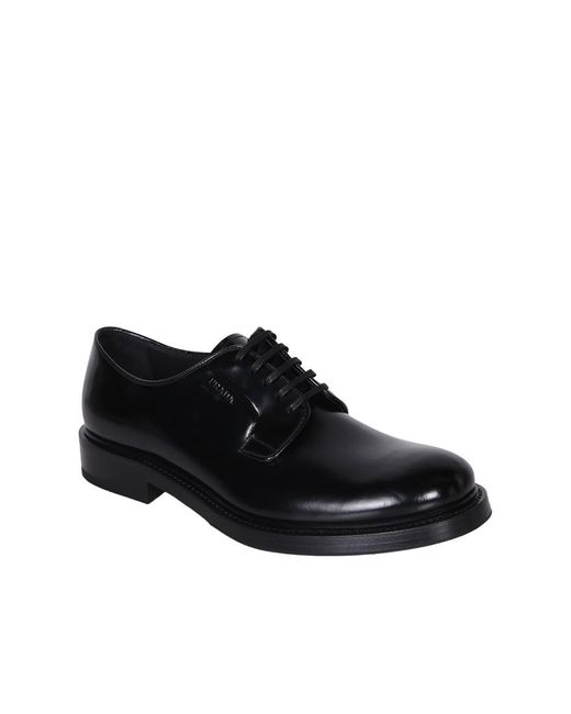 Prada Lace-up Black Shoes for men