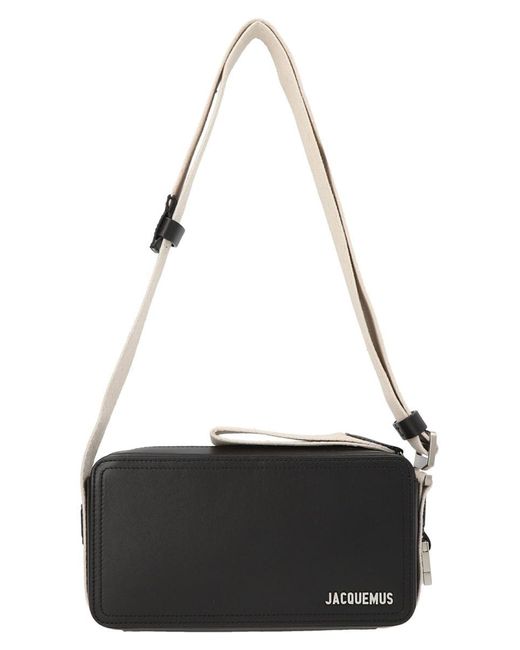 Jacquemus Black Le Cuerda Horizontal Crossbody Bags