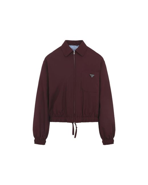 Prada Purple Polyester Jacket