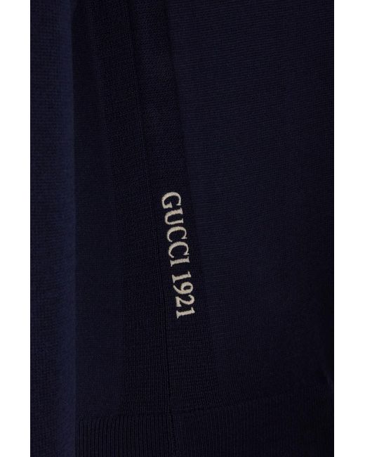 Gucci Blue Knitwear for men