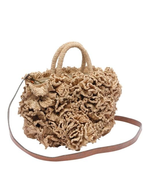IBELIV Metallic 'coral' Handbag