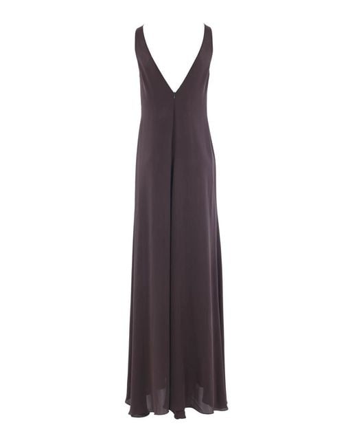 Giorgio Armani Purple Dresses