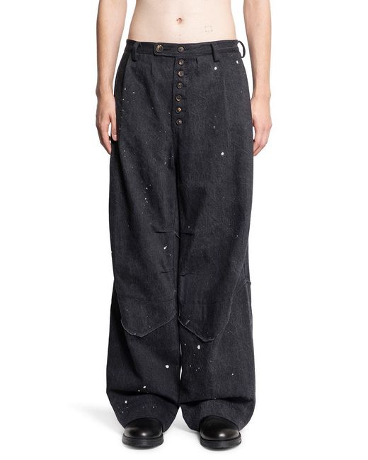 Ziggy Chen Black Wide Leg for men