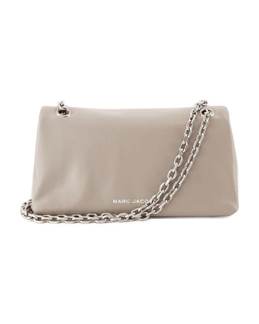 Marc Jacobs Gray Wallet On Chain