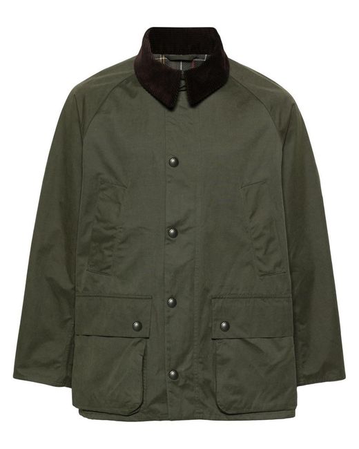 Barbour Green Os Peached Bedale Casual for men