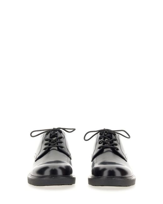 Ash Black Lace-up With Studs
