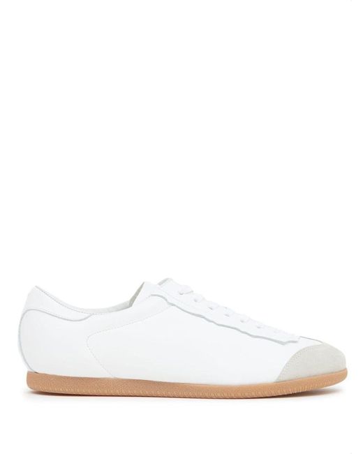 Maison Margiela White Sneakers With Inserts for men