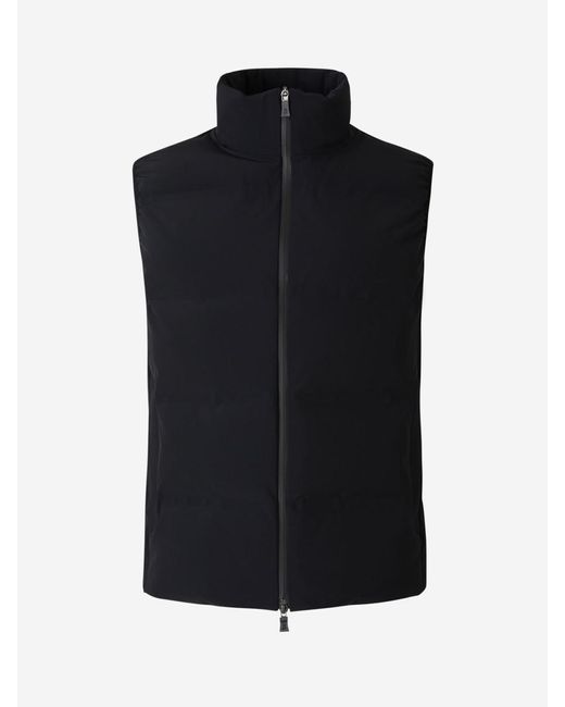 Herno Black Ultralight Technical Vest for men