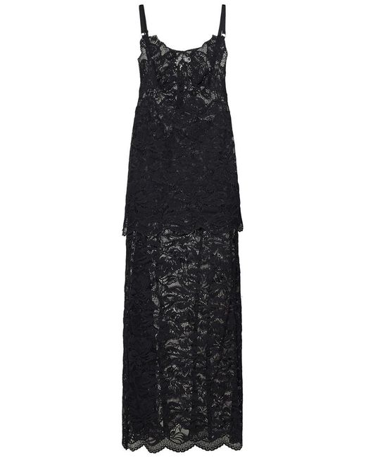 Rabanne Black Long Dress