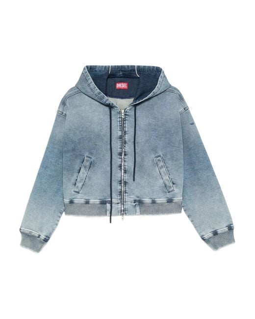 DIESEL Blue De-Giri-Crop Jogg