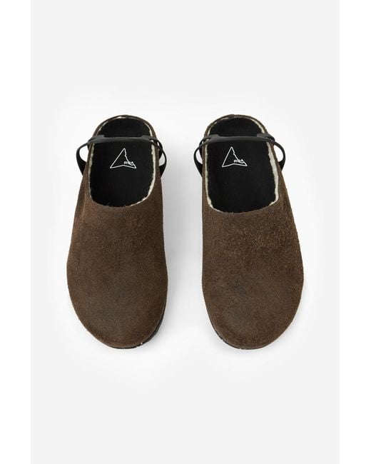 Roa Brown Mules for men