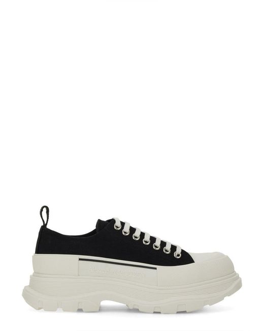 Alexander McQueen White "Tread Slick" Sneaker for men