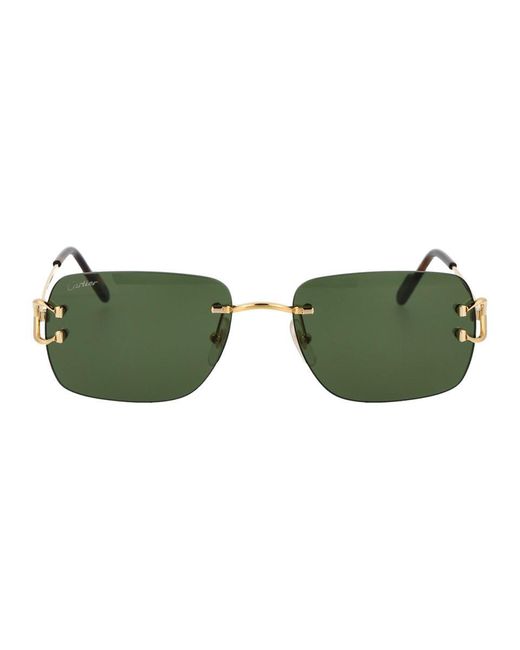 Cartier Green Sunglasses for men