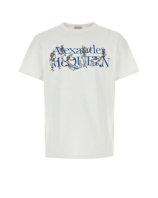 Alexander McQueen White T-shirt-l for men