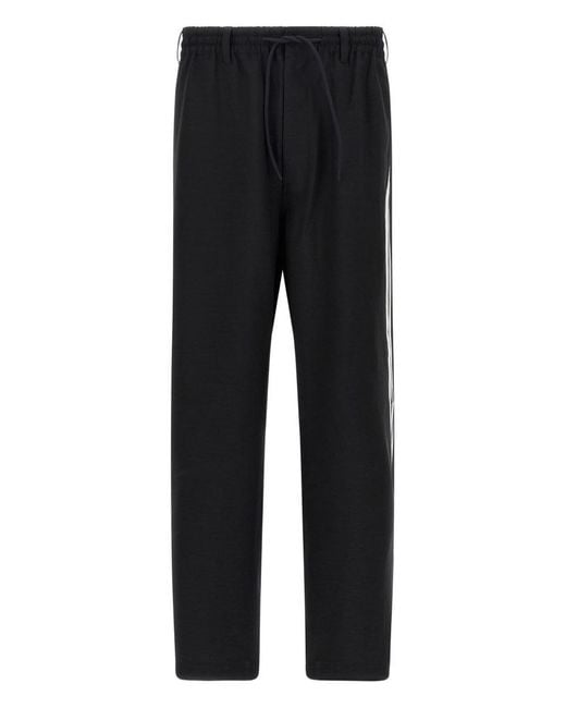 Y-3 Black Track Pants for men