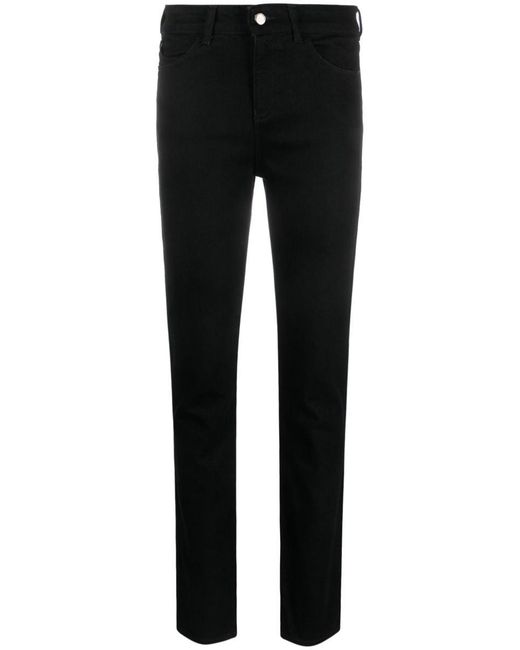 Emporio Armani Black Denim Cotton Jeans