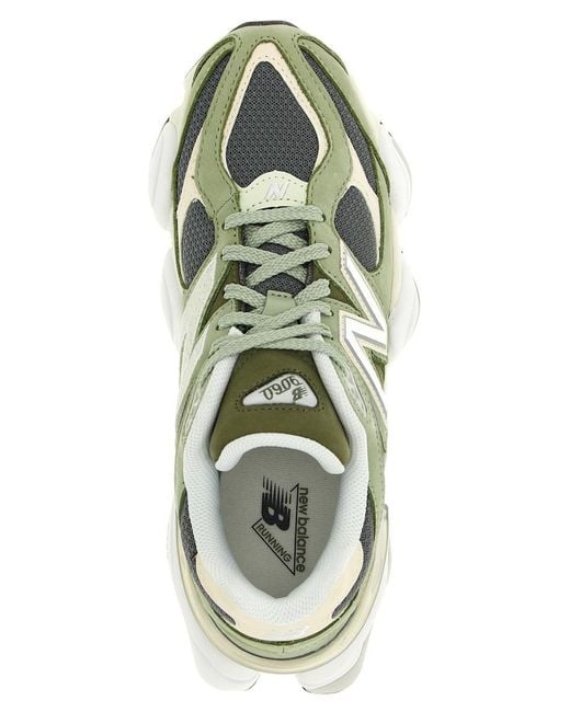 New Balance Green '9060' Sneakers