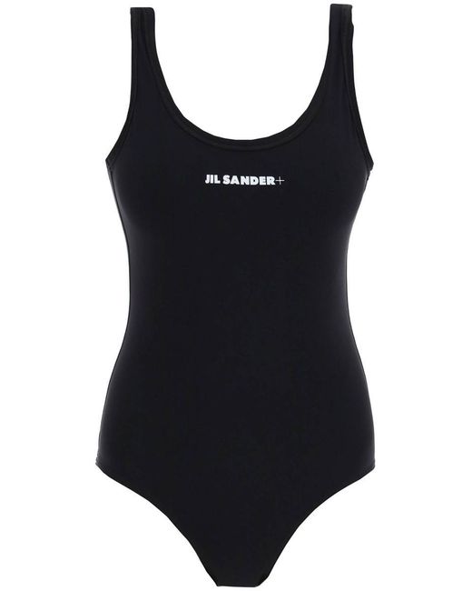 Jil Sander Black One-Piece Swimsuit