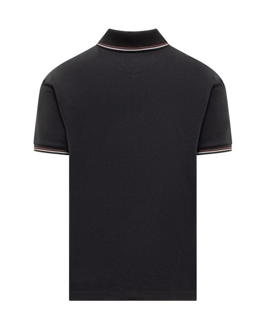 Emporio Armani Black Polo for men