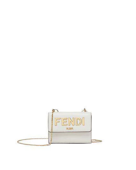 Fendi White Small Leather Goods