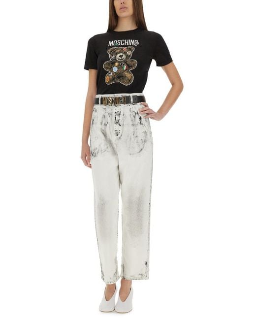 Moschino Black Teddy Bear Sweater