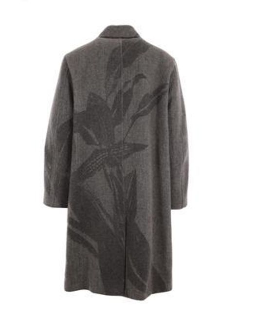Dries Van Noten Gray Coats for men