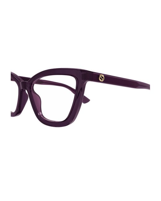 Gucci Blue Gg1686O Linea Gg Logo Eyeglasses