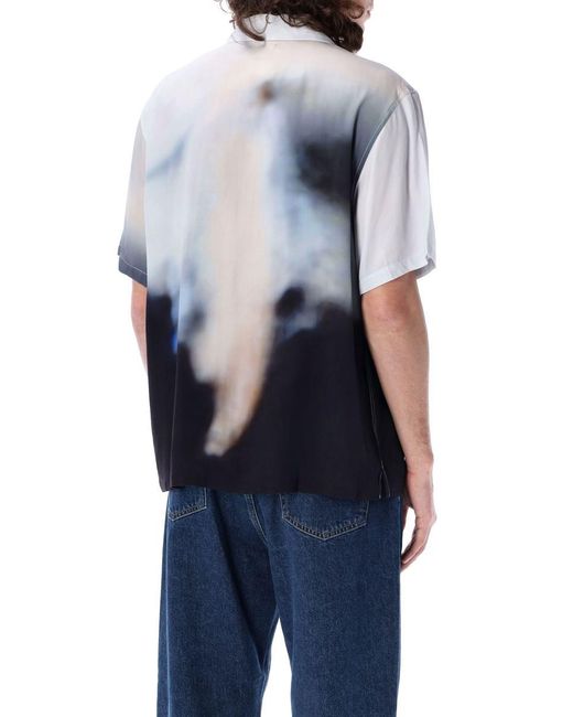 Huf Blue Apparition Shirt for men