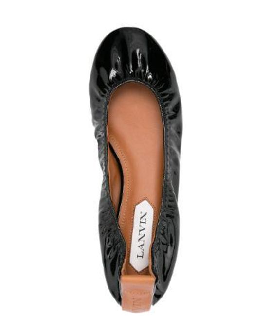 Lanvin Black Flat Shoes