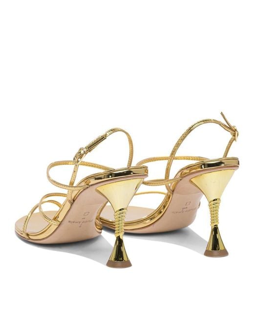 STUDIO AMELIA Metallic Sandals