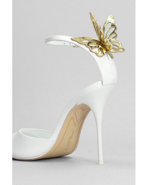 Sophia Webster White Aura Sandals