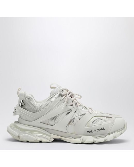 Mens white balenciaga sneakers hotsell