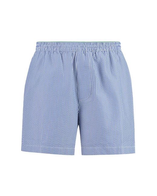 Bottega Veneta Blue Striped Swim Shorts for men