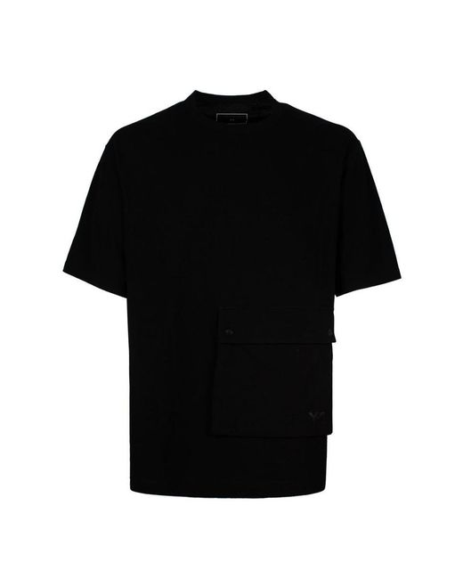 Y-3 Black Y-3 T-Shirts & Tops for men