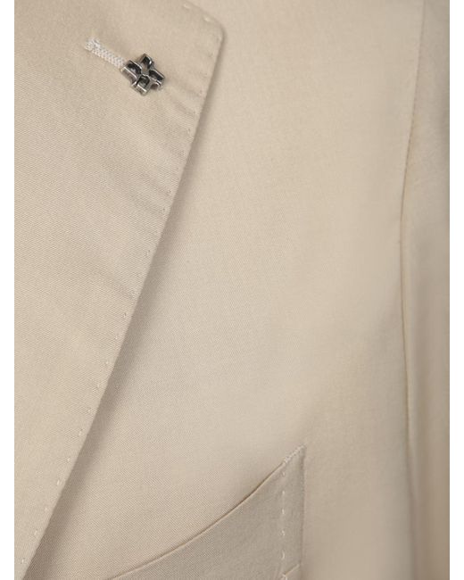 Tagliatore Natural Tailored Blazer With Notch Lapel for men