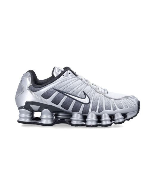 Nike Blue Shox Tl Mesh