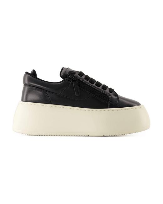 Giuseppe Zanotti Black Maxi Sneaker