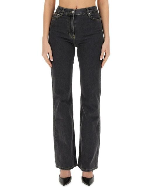 Moschino Jeans Black Jeans Wide Leg