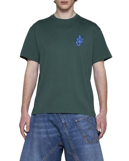 J.W. Anderson Green Jw Anderson T-shirts And Polos for men