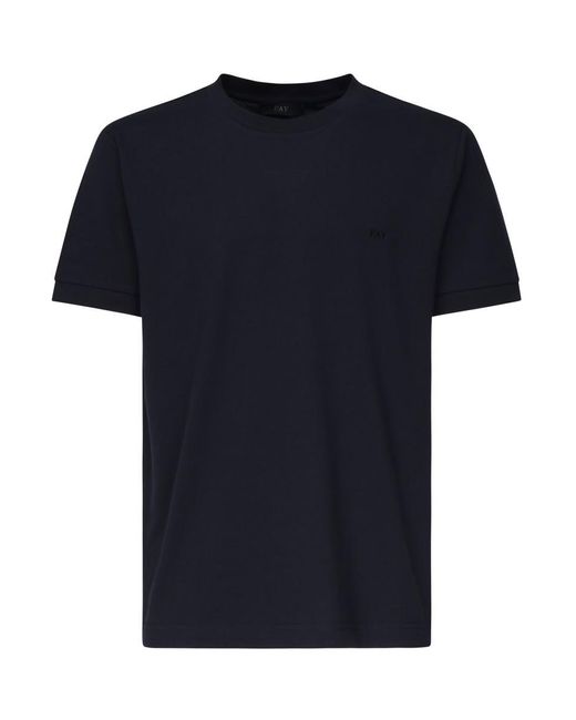 Fay Black T-Shirts And Polos for men