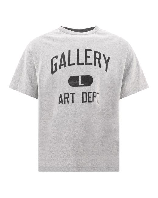 GALLERY DEPT. Gray "Art. Dept." T-Shirt for men