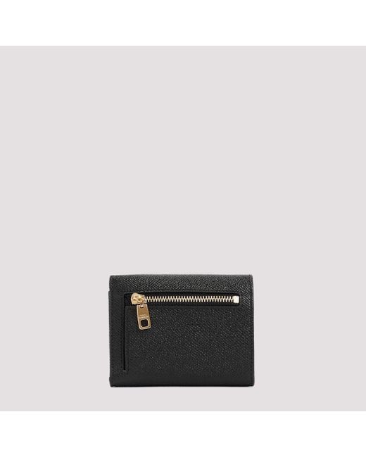 Dolce & Gabbana Black Dauphine Wallet Accessories