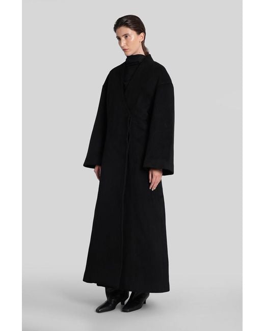 Entire studios Black Rondo Coat