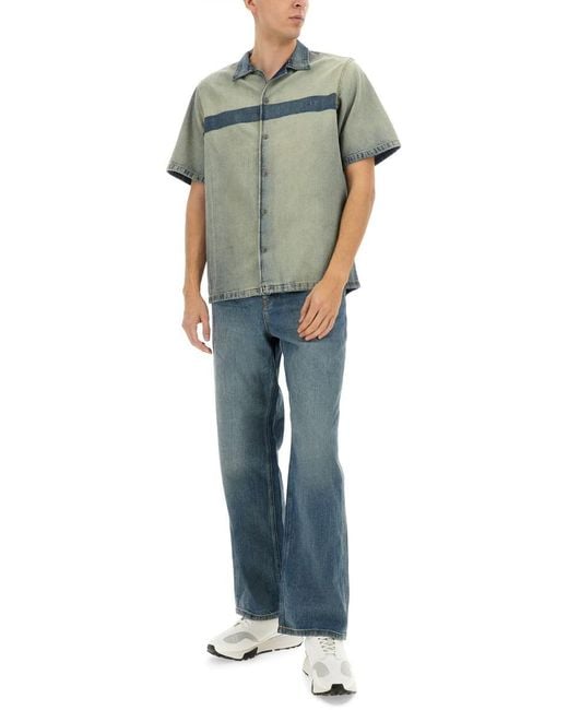 DIESEL Blue "2001 D-Macro" Jeans for men