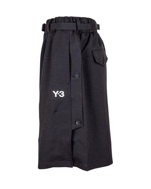 Y-3 Blue Short Pants Sp Uni 3S for men