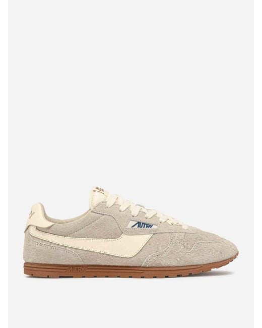 Autry Natural Windspin Suede Sneakers for men
