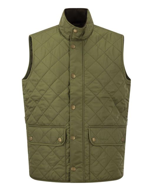 Barbour Green Lowerdale - Quilted Vest for men